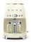 Капельная кофеварка Smeg DCF02CREU, кремовый, стиль 50-х годов, 10 чашек, 1.4 л - фото 32693